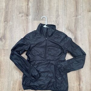lululemon athletica Black wind breaker